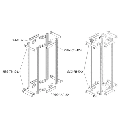 Sloupky pro RSG4